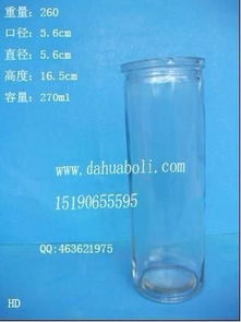 直筒玻璃燭臺,蠟燭杯,玻璃燭臺價格定做燭臺